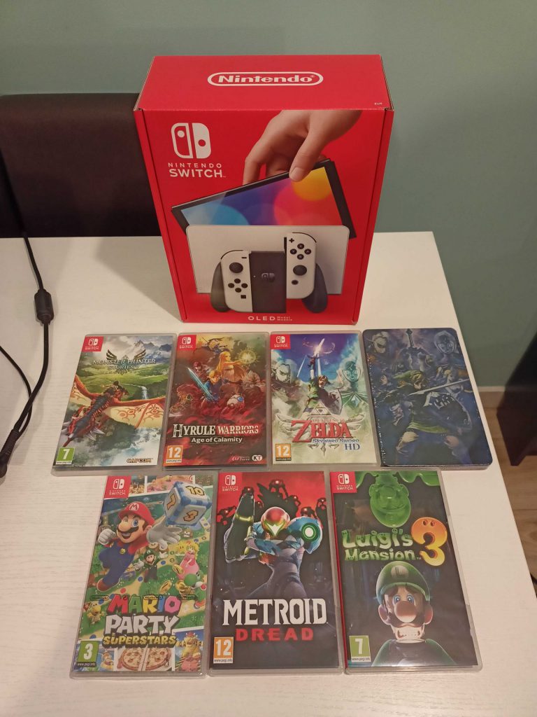 Nintendo Switch OLED Model Zakupy growe #28 | Kącik kolekcjonerski | Cross-Play