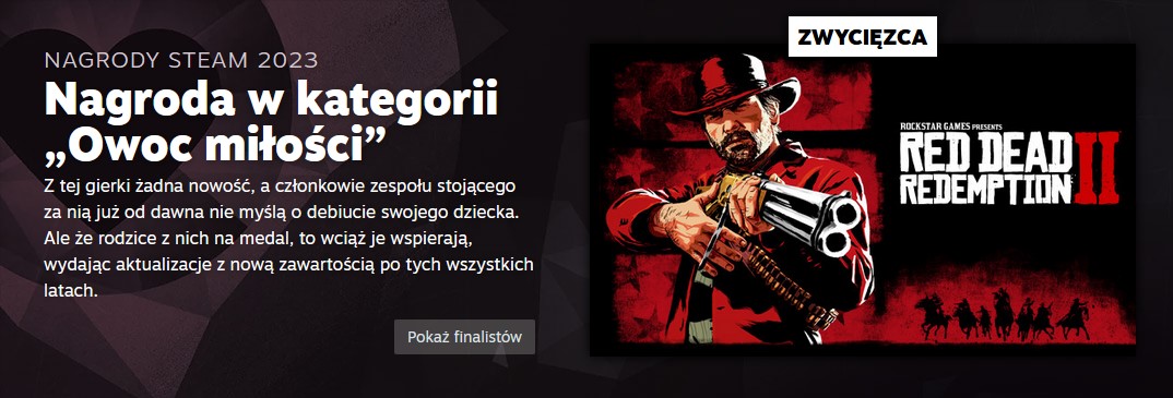 Cross News - Steam Awards RDR 2