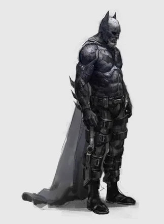 Artwork z anulowanego tytułu w serii Batman: Arkham.