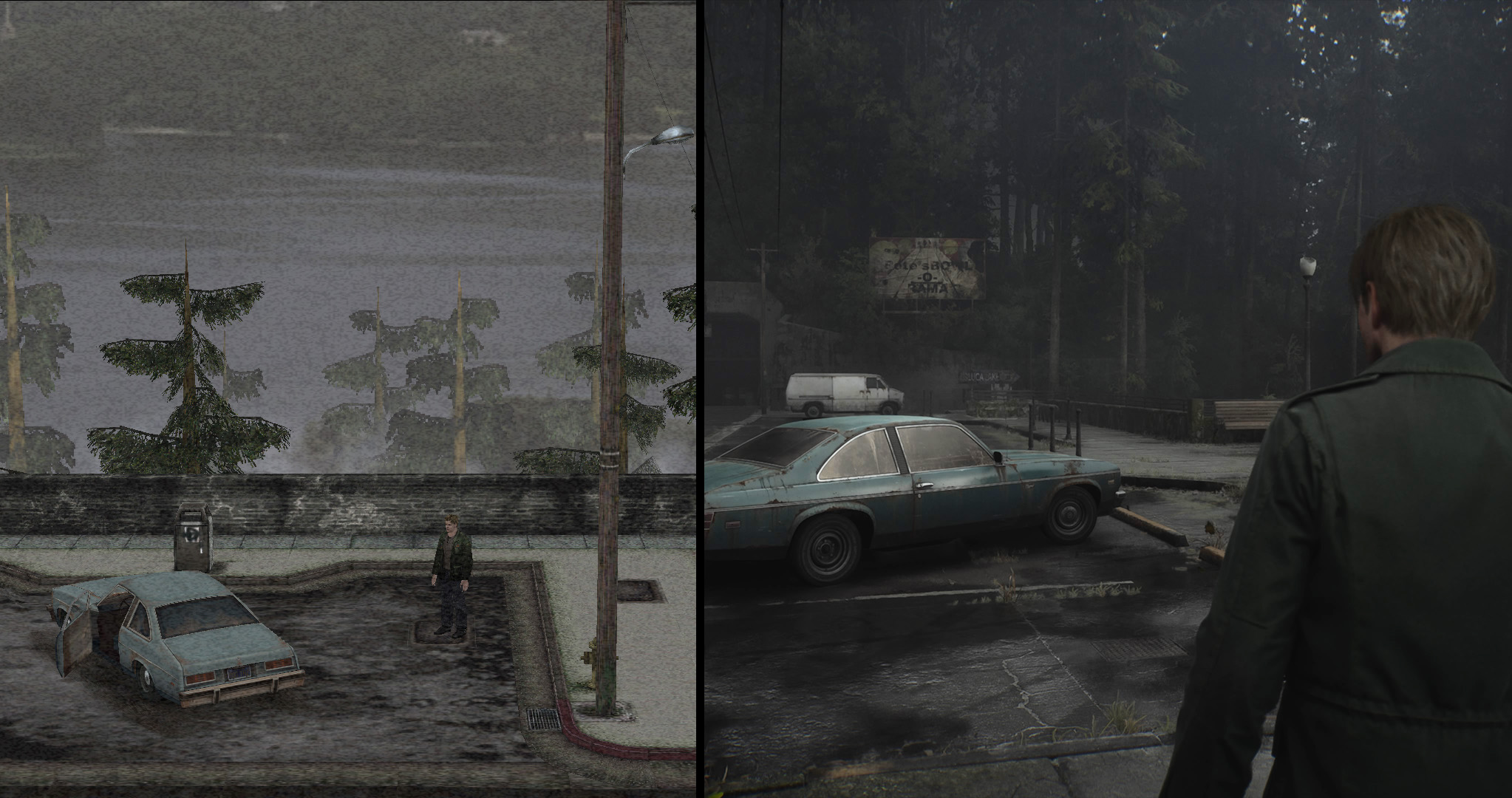Silent Hill 2 Remake Silent Hill 2 - porównanie