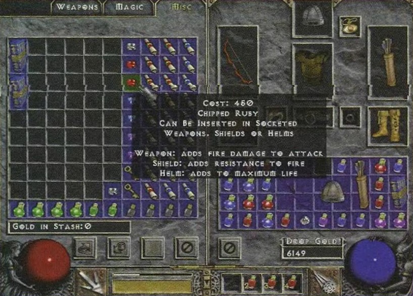 Diablo II Retro-Cross Diablo II - Screenshot 1